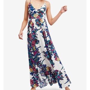 Free People thru the vine Floral Maxi Dress - Multicolor